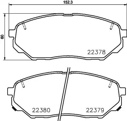 Гальмівні колодки дискові P30086 BREMBO