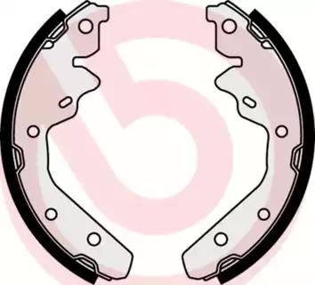 Комплект тормозных колодок S11502 BREMBO
