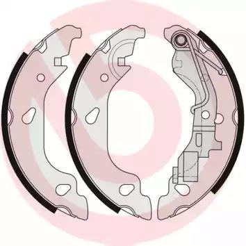 Комплект тормозных колодок S23521 BREMBO
