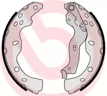 Комплект тормозных колодок S23532 BREMBO