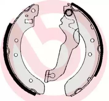 Комплект тормозных колодок S24507 BREMBO