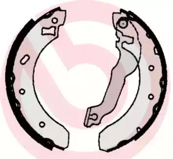 Комплект гальмівних колодок S24521 BREMBO
