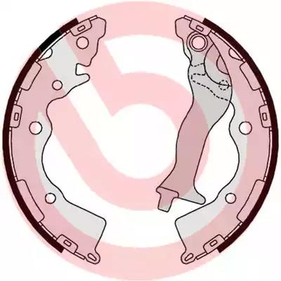 Комплект гальмівних колодок S30524 BREMBO