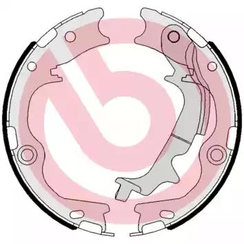 Комплект тормозных колодок S30537 BREMBO