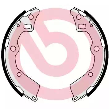 Комплект гальмівних колодок S30538 BREMBO