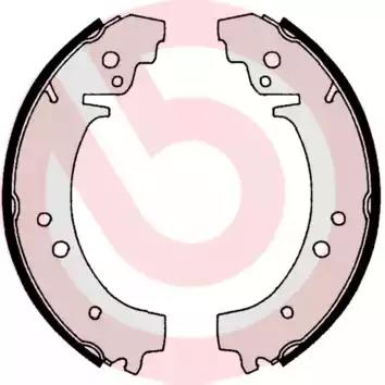 Гальмівні колодки барабанні S41501 BREMBO