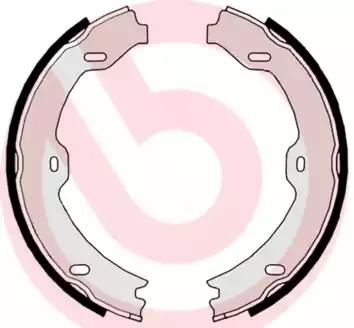 Тормозные колодки барабанные brembo S50519 BREMBO