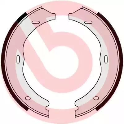 Гальмівні колодки барабанні S50524 BREMBO