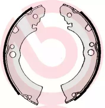 Комплект тормозных колодок S56504 BREMBO