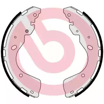 Комплект тормозных колодок S56547 BREMBO