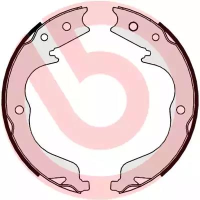 Комплект гальмівних колодок S61542 BREMBO