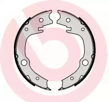 Тормозные колодки барабанные brembo S83551 BREMBO