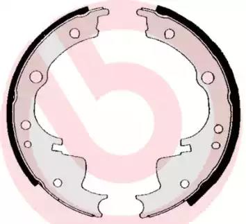 Комплект гальмівних колодок SA6501 BREMBO