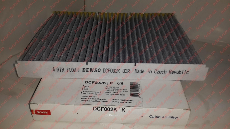 Фільтр салону вугільний DCF002K DENSO