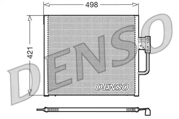 Конденсатор, система кондиціонування повітря DCN05015 DENSO
