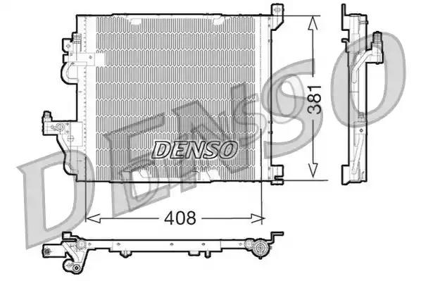 Конденсер кондиціонера DCN20012 DENSO