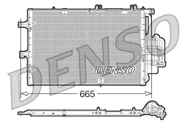 Конденсатор кондиционер DCN20017 DENSO