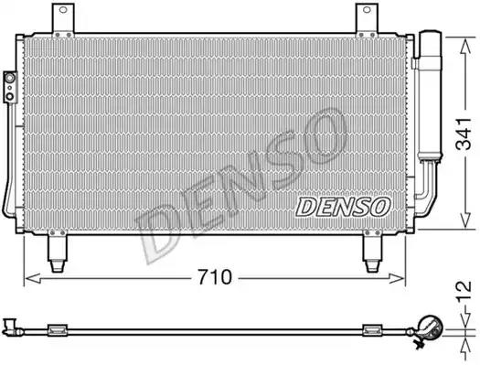 Chłodnica klimatyzacji mitsubishi DCN45006 DENSO