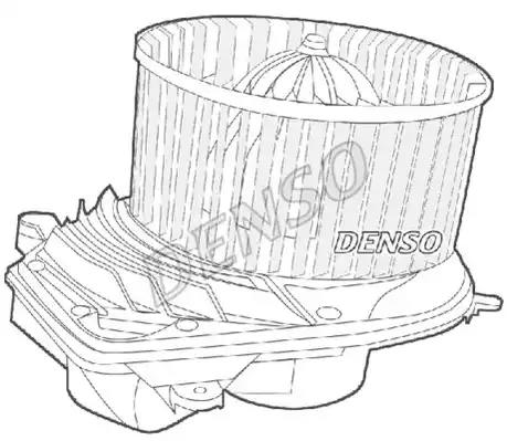 Вентилятор салона DEA02003 DENSO