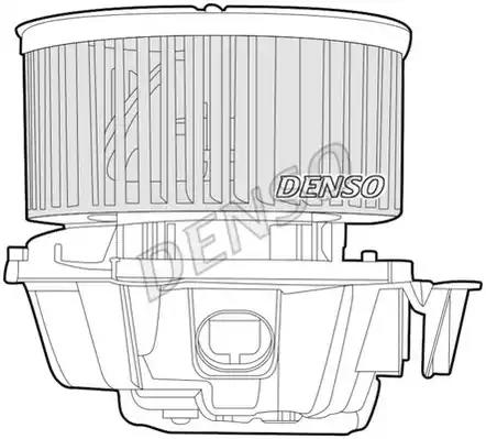 Вентилятор салона DEA46001 DENSO
