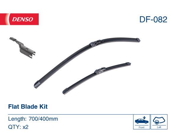 Щітки склоочисника безкаркасні комплект DF082 DENSO