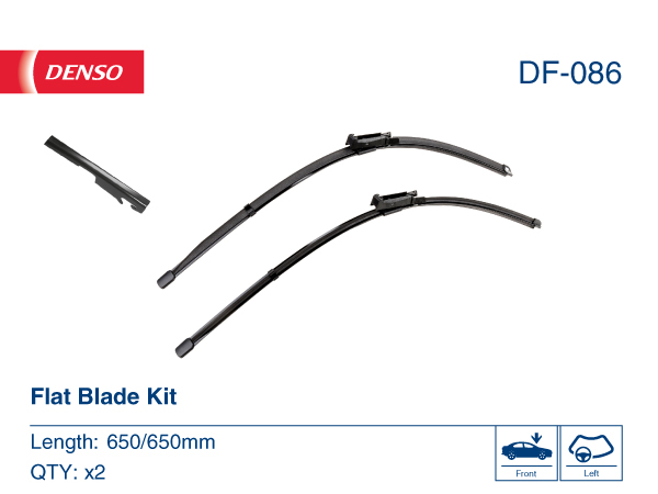 Щітка склоочисника DF086 DENSO