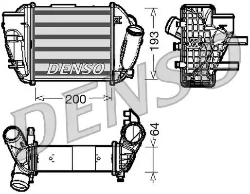 Интеркулер DIT02005 DENSO