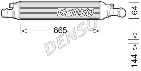 Интеркулер DIT02036 DENSO