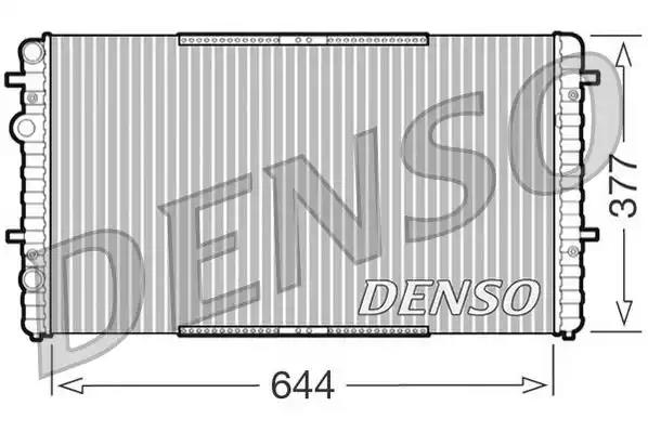 Радіатор, система охолодження двигуна DRM26005 DENSO
