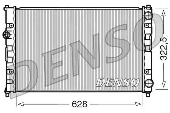 Радіатор, система охолодження двигуна DRM26009 DENSO