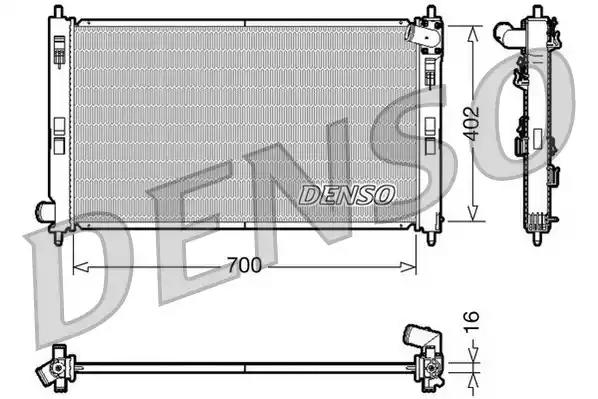 Конденсер DRM45023 DENSO