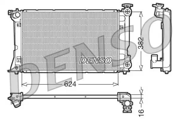 Радіатор DRM50018 DENSO