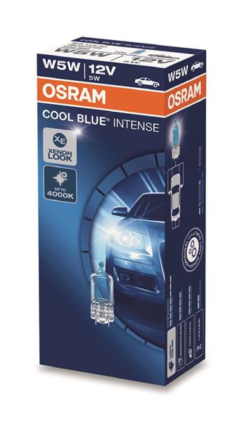 Лампа розжарювання w5w 12v 5w w21x95d hyper 2825HCBI OSRAM