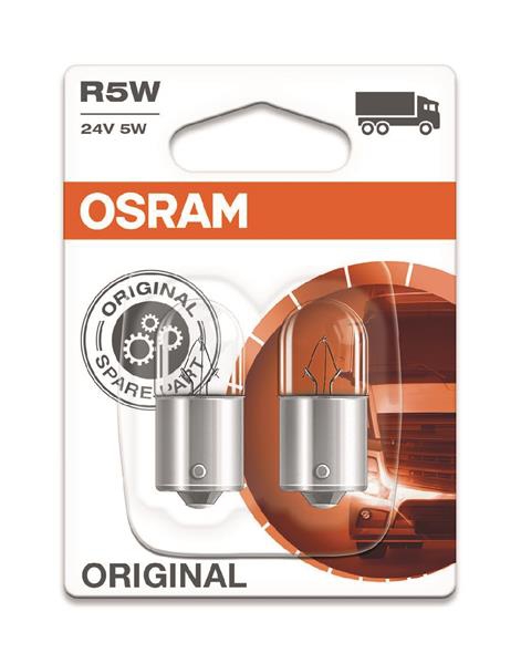 Лампа r5w 24v 5w ba15s bli standard - знято з виробництва 562702B OSRAM
