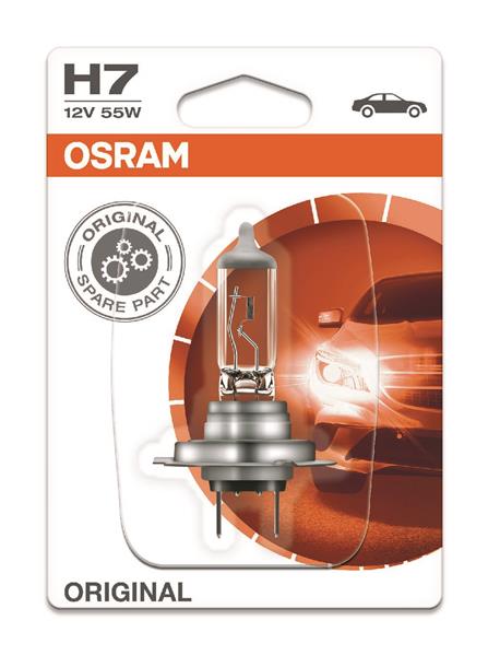 Лампа h7 12v 55w px26d bli standard 6421001B OSRAM