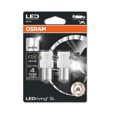 Лампа ledriving p21w  - заміна на 7506dwp-2bl 7506DWP02B OSRAM