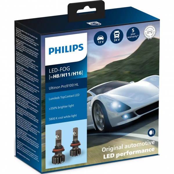 Комплект світлодіодних автоламп 11366U91X2 PHILIPS