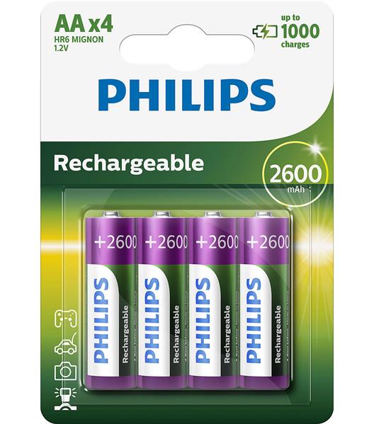 Akumulator r6 / aa multilife 2600 mah b4 R6B4B26010 PHILIPS