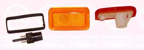 Показник повороту з кронштейнем лампи жовтий 00090555 KLOKKERHOLM