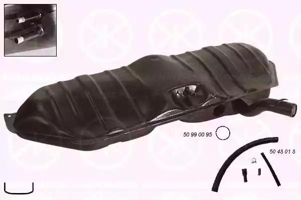 Паливний бак 5048009 KLOKKERHOLM