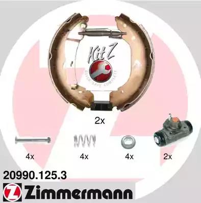 Комплект тормозных колодок 209901253 ZIMMERMANN