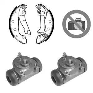 Комплект гальмівних колодок 631 DELPHI