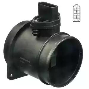 Витратомір повітря audi/vw a3/tt/golf/passat/phaeton/touareg/transporter 01-10 AF1025712B1 DELPHI