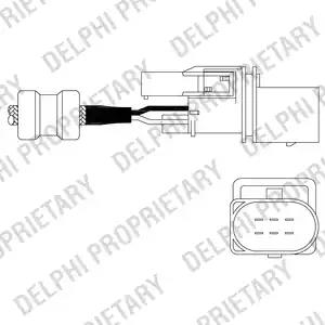 Кисневий датчик ES1101412B1 DELPHI