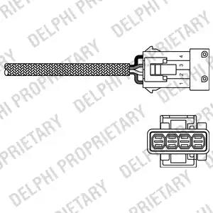 Лямбда-зонд ES2024612B1 DELPHI