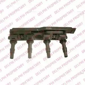 Котушка запалювання opel astra gcorsamerivatigravectrazafira saab 9-3 GN1019812B1 DELPHI