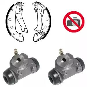 Комплект гальмівних колодок KP676 DELPHI