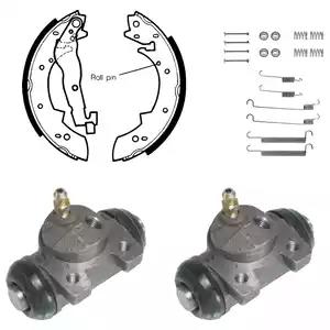 Комплект гальмівних колодок KP768 DELPHI