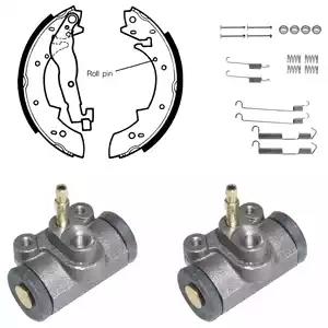 Комплект гальмівних колодок KP836 DELPHI