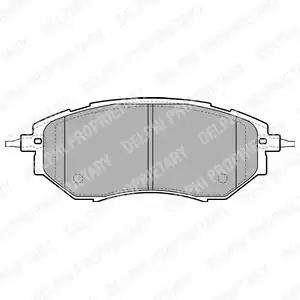 Гальмівні колодки дискові subaru forester/legacy/outback/tribeca f 04 LP1941 DELPHI